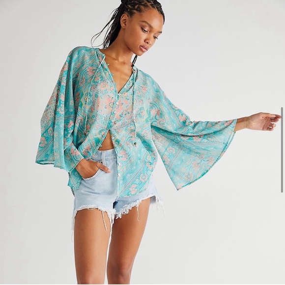 Spell Tops - Spell Farrah Top - S EUC
